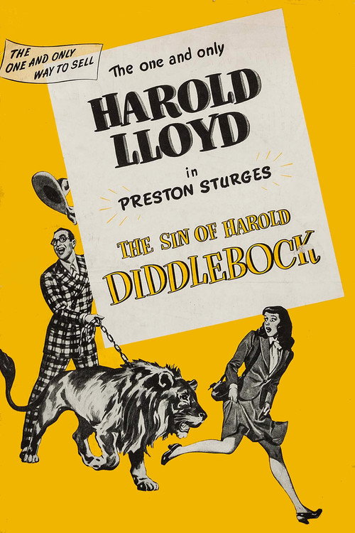 Movie poster for The Sin of Harold Diddlebock (1947)