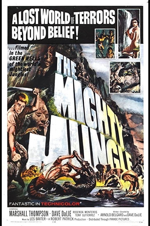 Movie poster for The Mighty Jungle (1964)