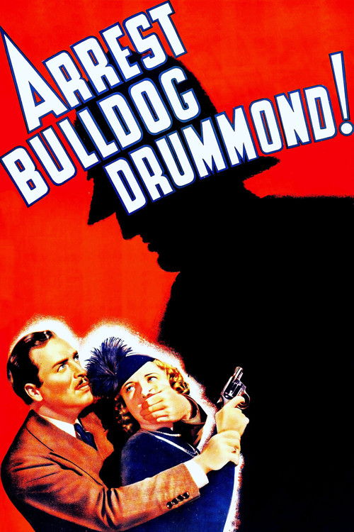 Movie poster for Arrest Bulldog Drummond (1938)