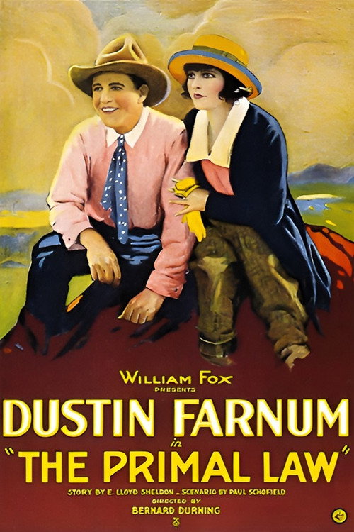 Movie poster for The Primal Law (1921)