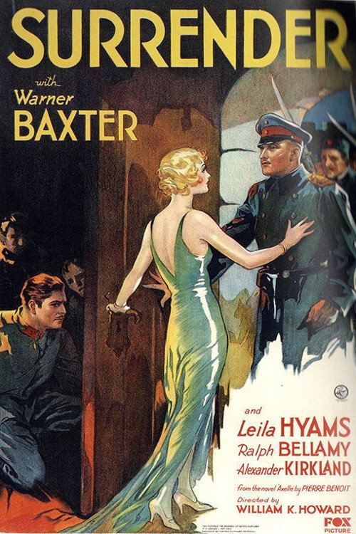 Movie poster for Surrender (1931)