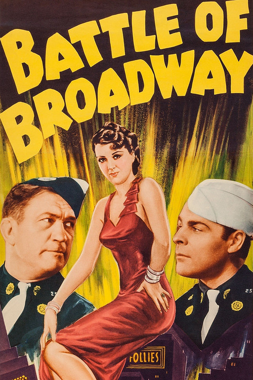 Movie poster for Battle of Broadway (1938)