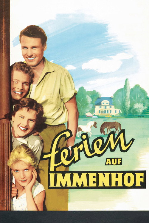 Movie poster for Ferien auf Immenhof (1957)