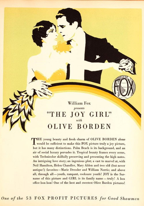 Movie poster for The Joy Girl (1927)