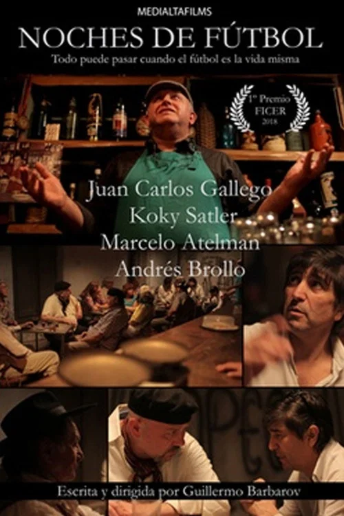 Movie poster for Noches de fútbol (2018)