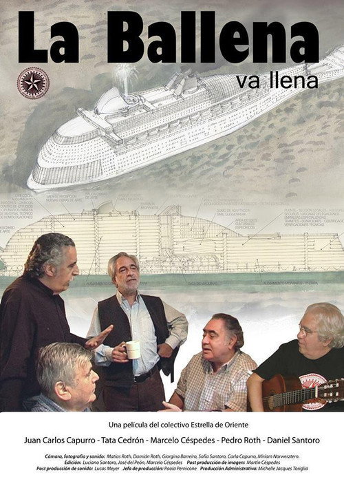 Movie poster for La Ballena Va Llena (2014)