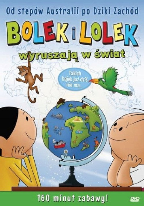 Series poster for Bolek i Lolek wyruszają w świat (1968)