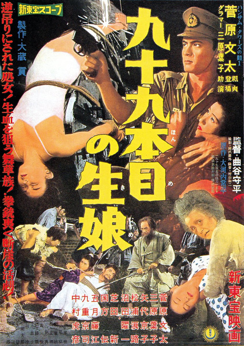 Movie poster for The Blood Sword of the 99th Virgin (1959)