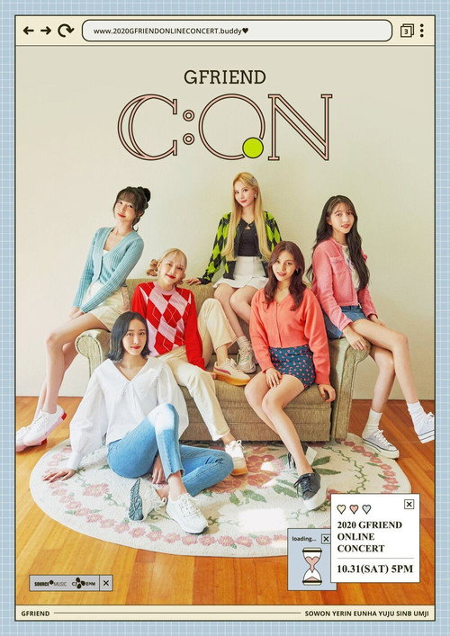 Movie poster for 2020 GFriend Online Concert GFriend C:ON (2020)