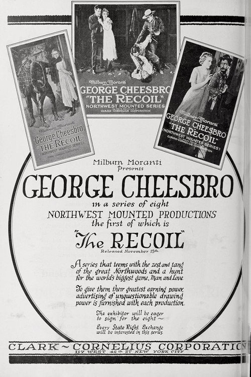Movie poster for The Recoil (1921)