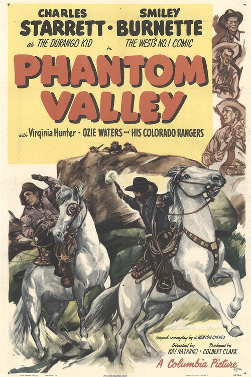 Movie poster for Phantom Valley (1948)