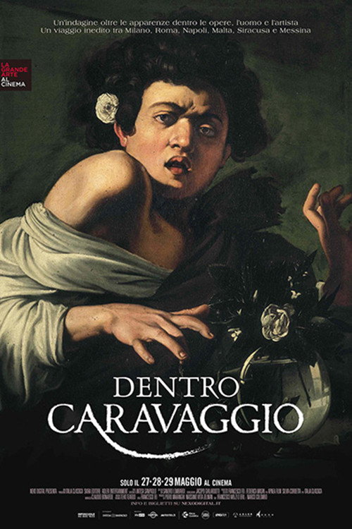 Movie poster for Dentro Caravaggio (2019)