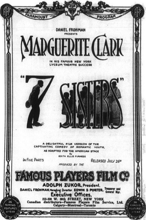 Movie poster for The Seven Sisters (1915)