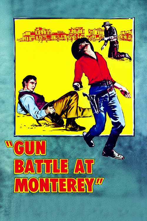 Movie poster for Gun Battle at Monterey (1957)