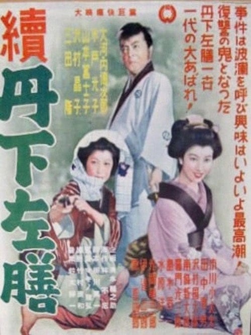 Movie poster for Zoku Tange Sazen (1953)