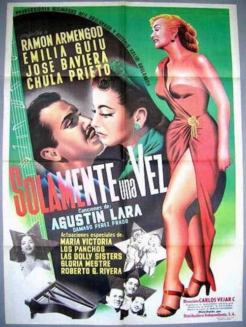 Movie poster for Solamente una vez (1954)