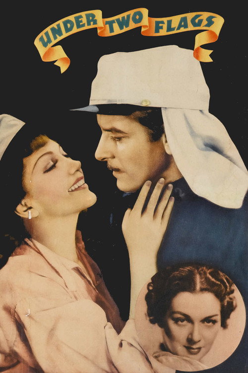 Movie poster for Under Two Flags (1936)