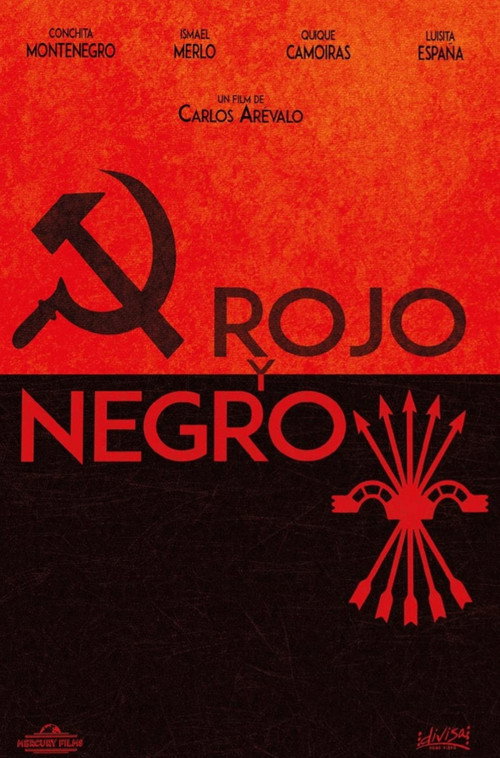 Movie poster for Red and Black (1942)