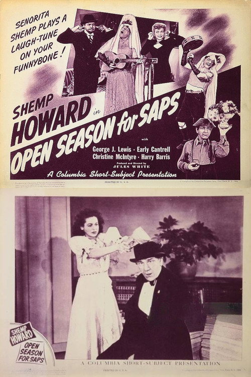 Movie poster for Open Season for Saps (1944)