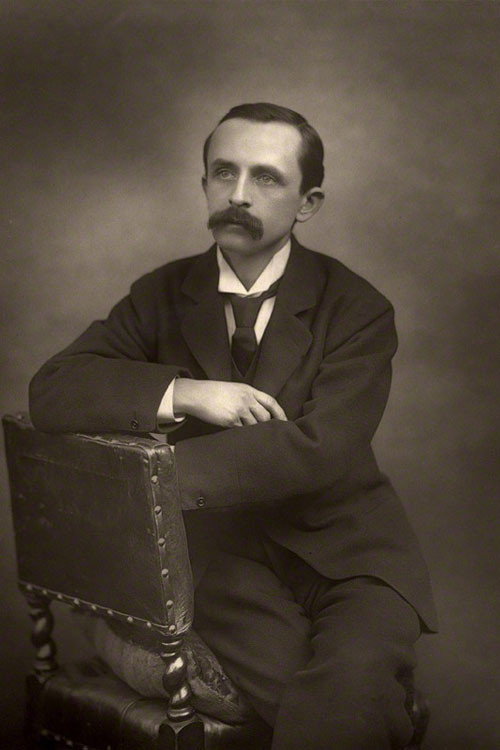 Photo of J.M. Barrie, Writing
