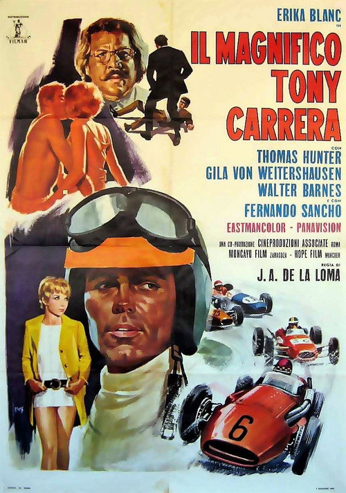 Movie poster for The Magnificent Tony Carrera (1969)