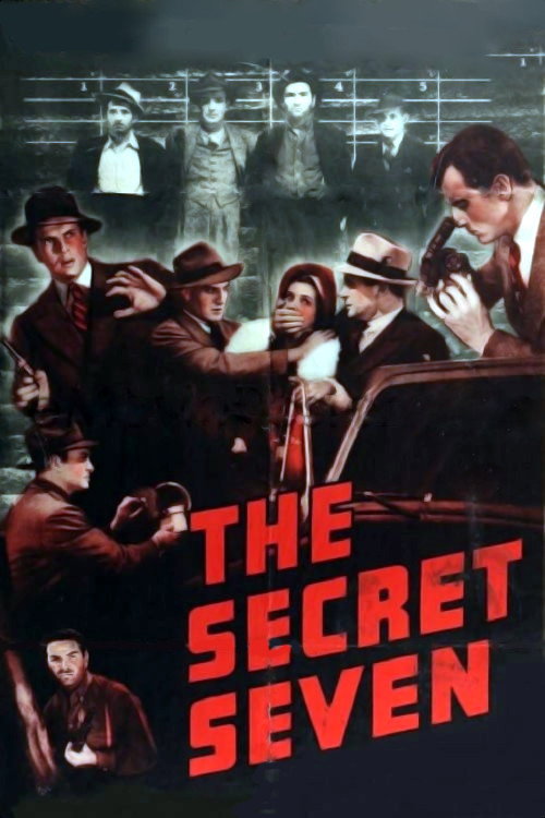 Movie poster for The Secret Seven (1940)