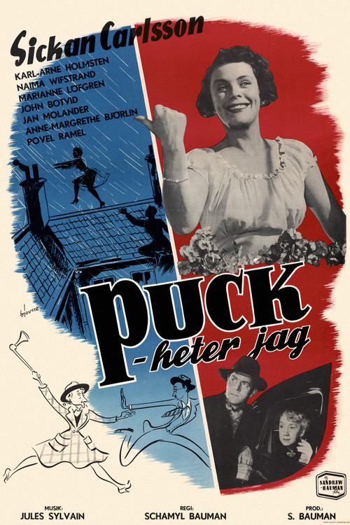 Movie poster for Puck heter jag (1951)