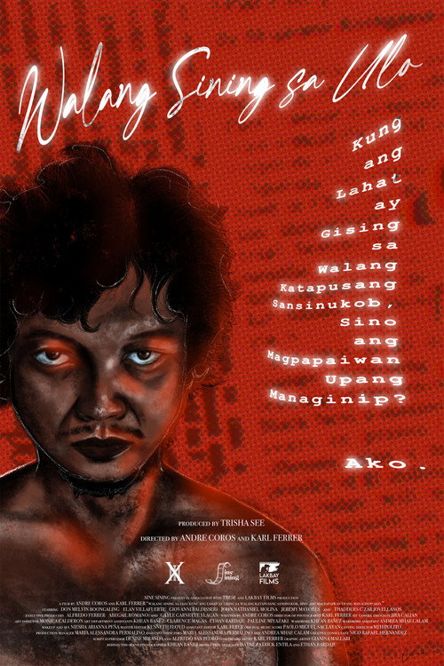 Movie poster for Walang Sining Sa Ulo/Kung ang Lahat ay Gising sa Walang Katapusang Sansinukob, Sino ang Magpapaiwan Upang Managinip? Ako. (2024)