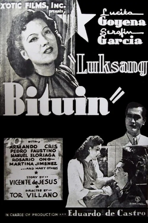 Movie poster for Luksang Bituin (1941)