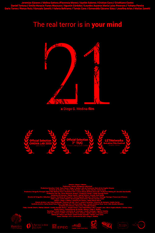 Movie poster for 21 (2021)