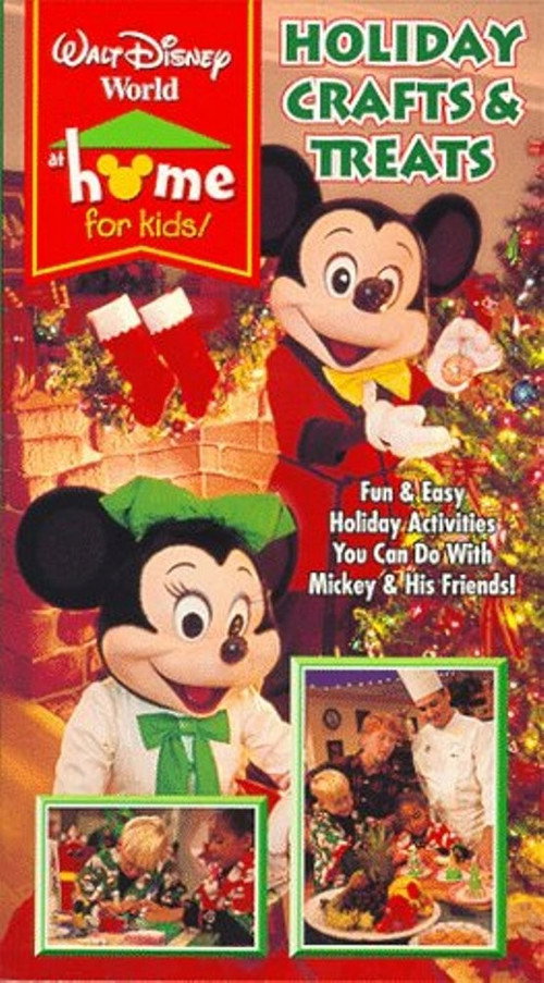 Movie poster for Walt Disney World at Home for Kids: Holiday Crafts and Treats (1996)