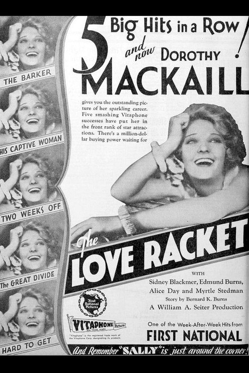 Movie poster for The Love Racket (1929)