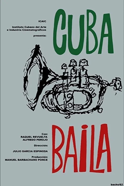 Movie poster for Cuba Dances (1961)