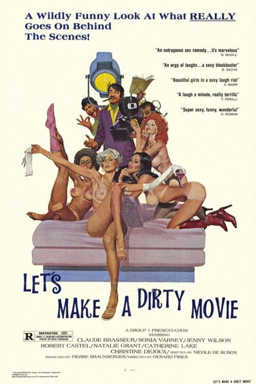 Movie poster for Let's Make a Dirty Movie (1976)