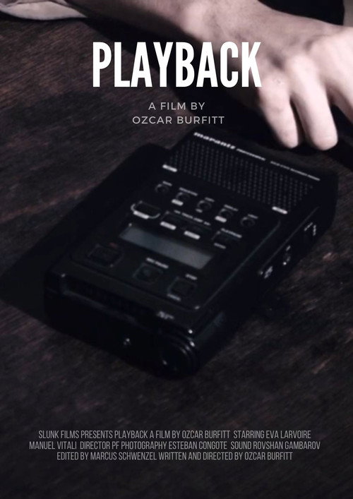 Movie poster for Playback (2015)