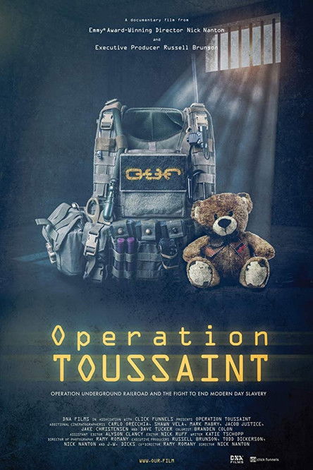 Movie poster for Operation Toussaint: Operation Underground Railroad and the Fight to End Modern Day Slavery (2018)