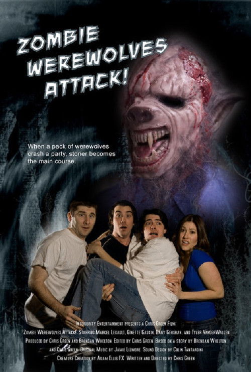 Movie poster for Zombie Werewolves Attack! (2009)
