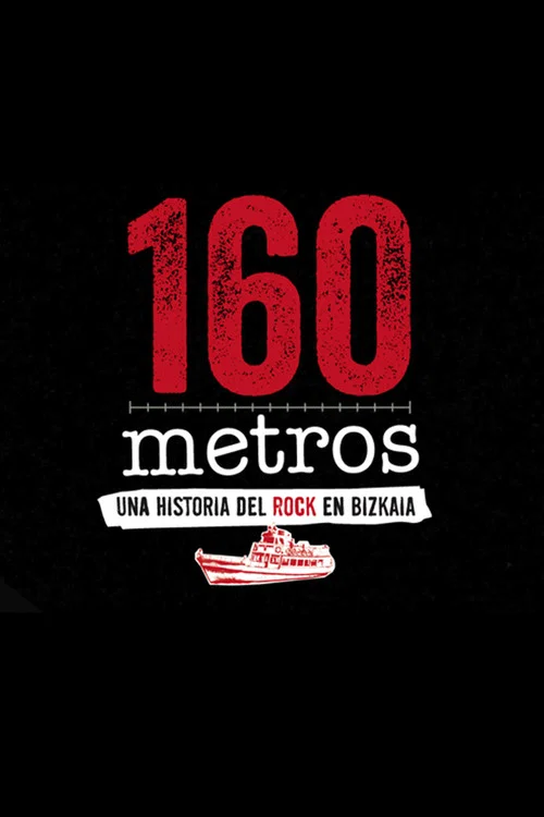 Movie poster for 160 meters: A Story Of Rock In Biscay (2014)