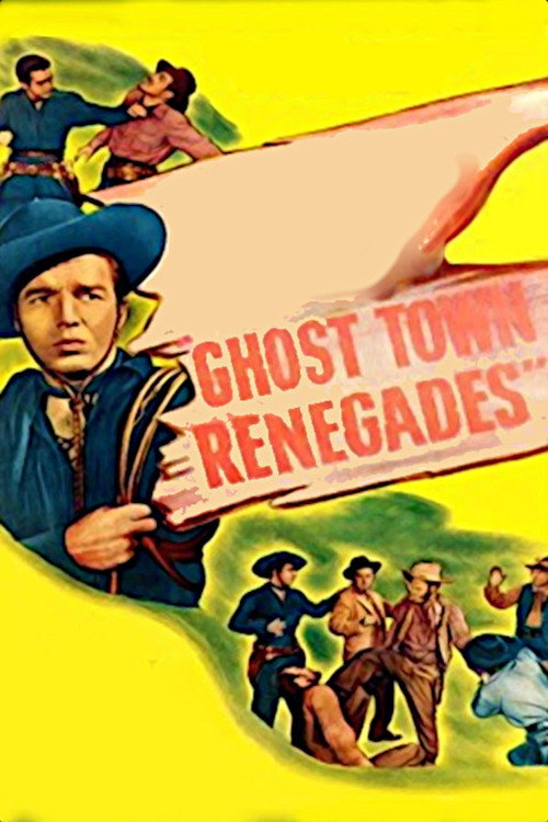 Movie poster for Ghost Town Renegades (1947)