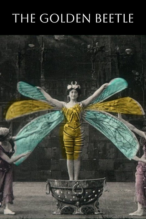 Movie poster for The Golden Beetle (1907)