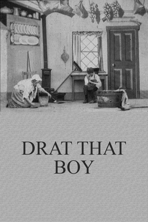 Movie poster for Drat That Boy! (1904)
