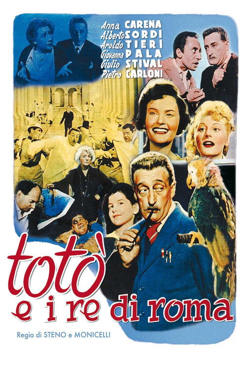 Movie poster for Toto and the Kings of Rome (1952)