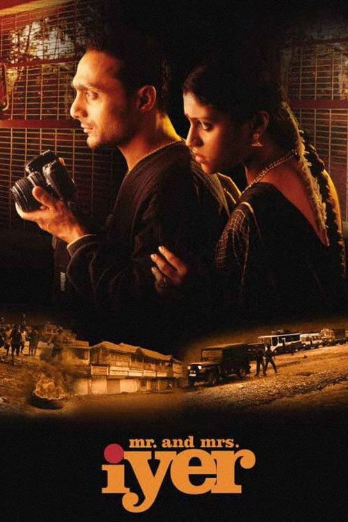 Movie poster for Mr. and Mrs. Iyer (2002)