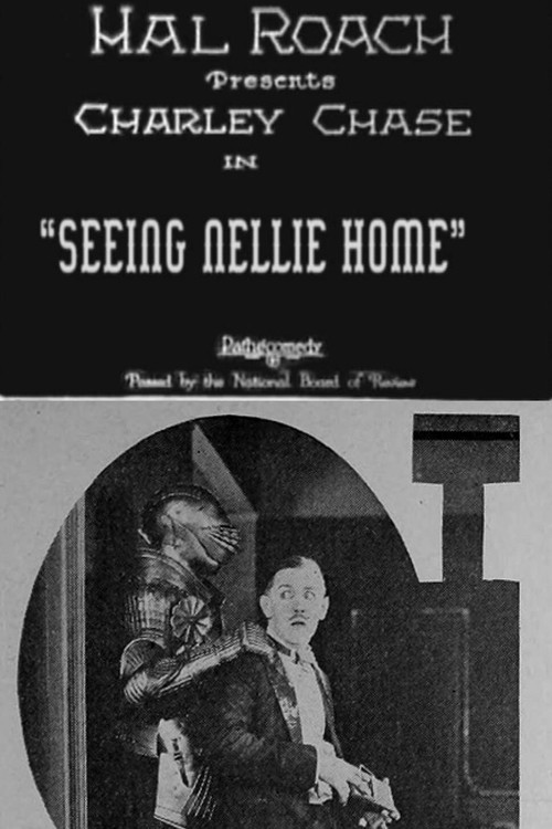 Movie poster for Seeing Nellie Home (1924)