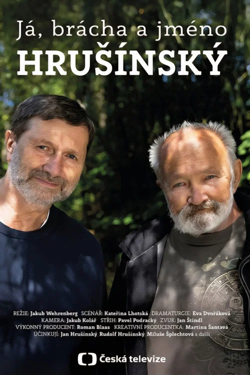 Movie poster for Me, brother and the name Hrušínský (2025)