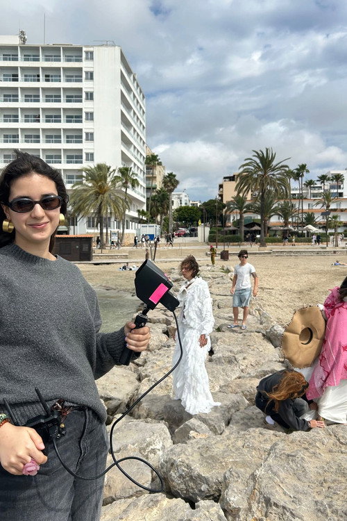 Photo of Francesca Hernández, Production