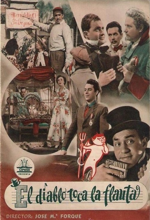 Movie poster for The Devil Plays the Flute (1954)
