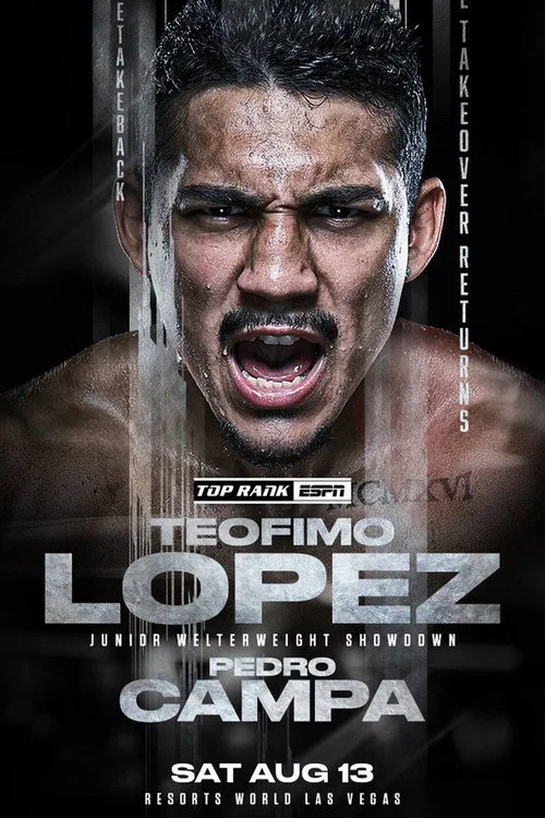 Movie poster for Teofimo Lopez vs. Pedro Campa (2022)