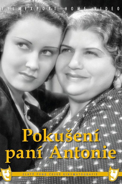 Movie poster for Pokušení paní Antonie (1934)