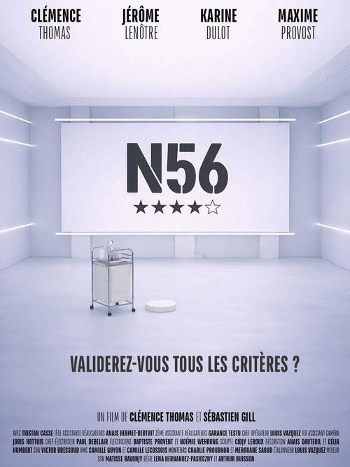 Movie poster for NUMÉRO 56 (2026)